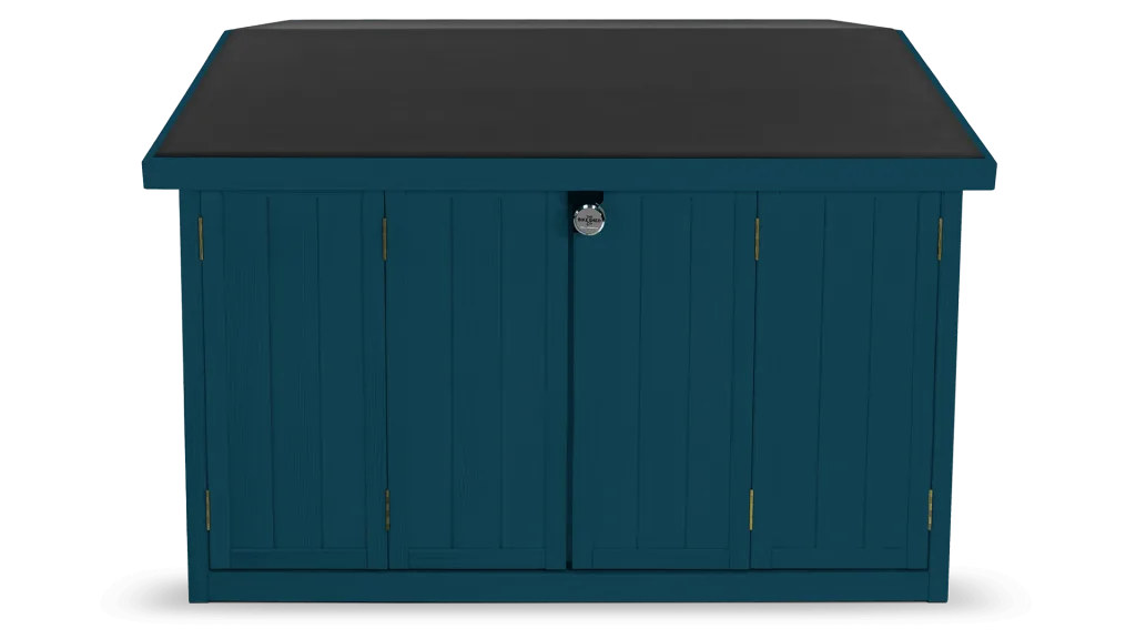 BSC Rack Shed 2 Bishop Blue